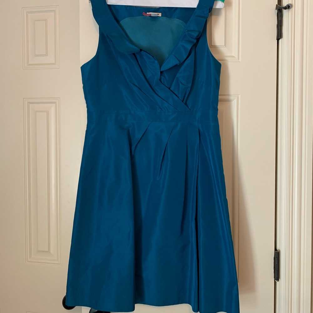 J.Crew teal dress size 10